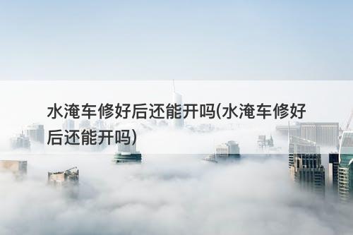 水淹车修好后还能开吗(水淹车修好后还能开吗)-图1 水淹车修好后还能开吗(水淹车修好后还能开吗)-图1
