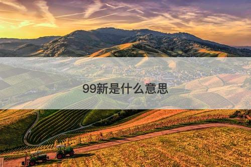 99新是什么意思-图1