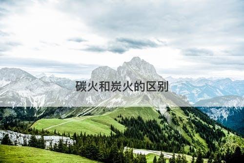 碳火和炭火的区别-图1 碳火和炭火的区别-图1