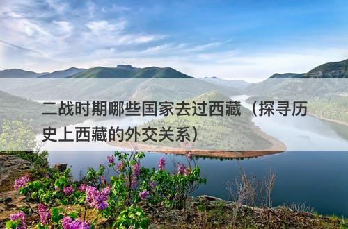 二战时期哪些国家去过西藏（探寻历史上西藏的外交关系）