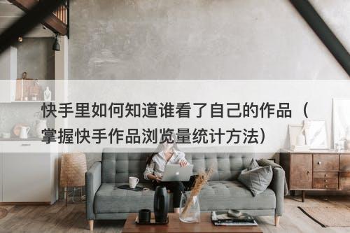 快手里如何知道谁看了自己的作品（掌握快手作品浏览量统计方法）