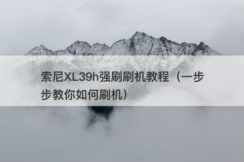 索尼XL39h强刷刷机教程（一步步教你如何刷机）