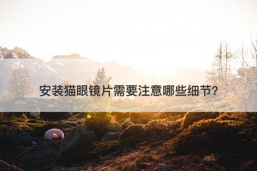 安装猫眼镜片需要注意哪些细节？