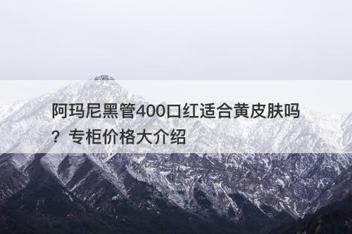 阿玛尼黑管400口红适合黄皮肤吗？专柜价格大介绍
