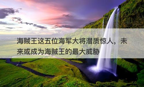 海贼王这五位海军大将潜质惊人，未来或成为海贼王的最大威胁