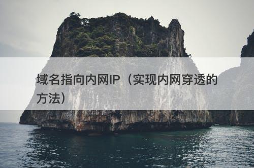 域名指向内网IP（实现内网穿透的方法）