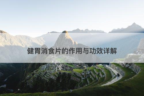 健胃消食片的作用与功效详解