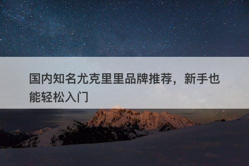 国内知名尤克里里品牌推荐，新手也能轻松入门