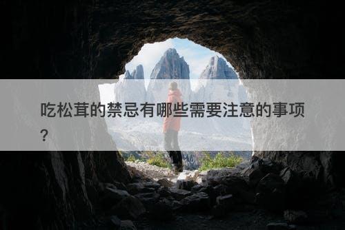 吃松茸的禁忌有哪些需要注意的事项？