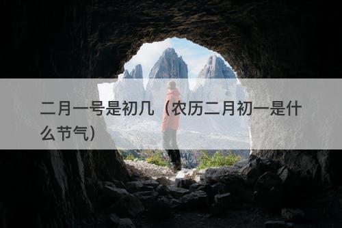 二月一号是初几（农历二月初一是什么节气）