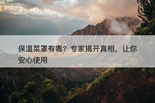 保温菜罩有毒？专家揭开真相，让你安心使用