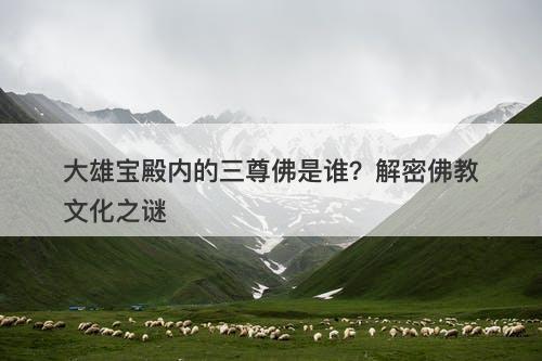 大雄宝殿内的三尊佛是谁？解密佛教文化之谜