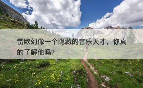 雷欧幻像一个隐藏的音乐天才，你真的了解他吗？