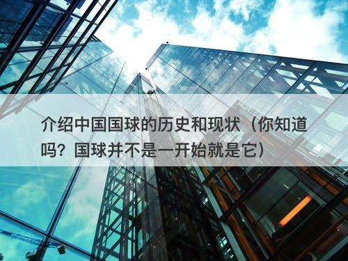 介绍中国国球的历史和现状（你知道吗？国球并不是一开始就是它）