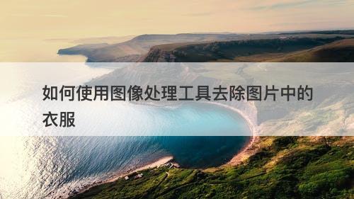 如何使用图像处理工具去除图片中的衣服