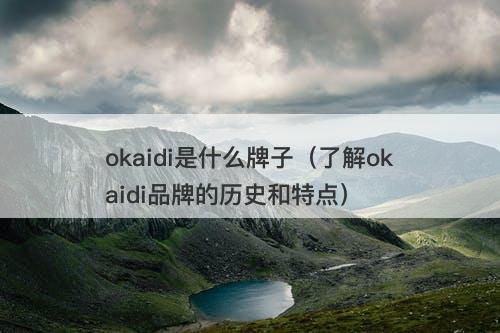 okaidi是什么牌子（了解okaidi品牌的历史和特点）
