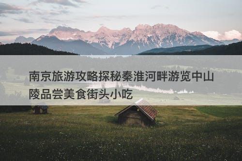 南京旅游攻略探秘秦淮河畔游览中山陵品尝美食街头小吃