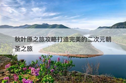 秋叶原之旅攻略打造完美的二次元朝圣之旅