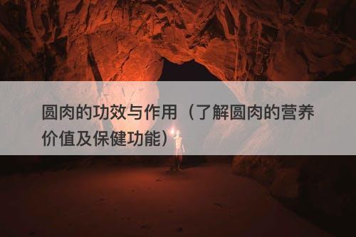 圆肉的功效与作用（了解圆肉的营养价值及保健功能）