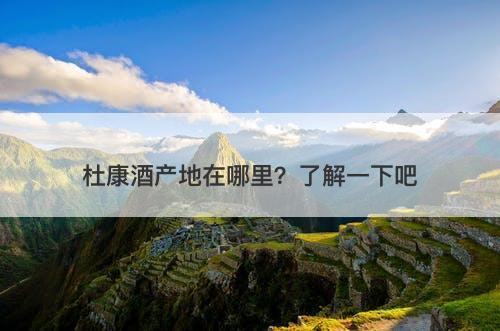 杜康酒产地在哪里？了解一下吧