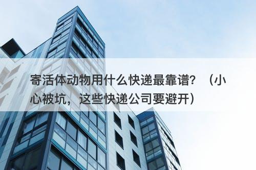 寄活体动物用什么快递最靠谱？（小心被坑，这些快递公司要避开）