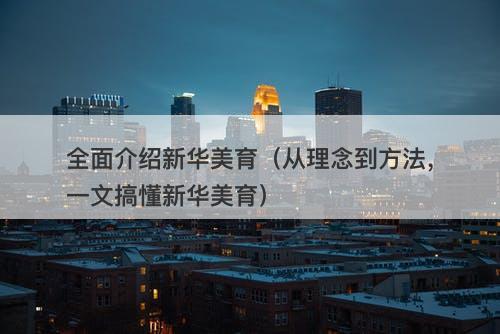 全面介绍新华美育（从理念到方法，一文搞懂新华美育）