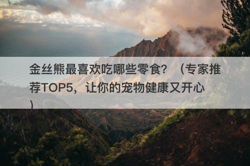 金丝熊最喜欢吃哪些零食？（专家推荐TOP5，让你的宠物健康又开心）