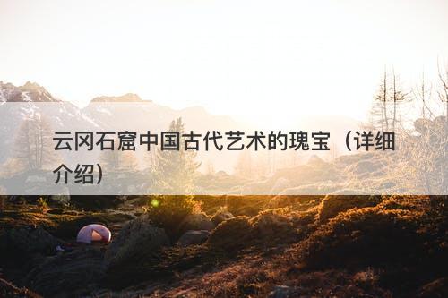 云冈石窟中国古代艺术的瑰宝（详细介绍）