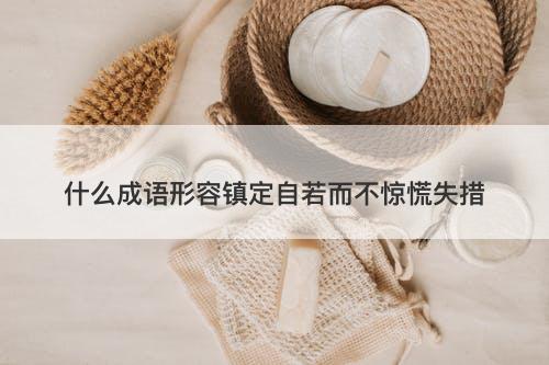 什么成语形容镇定自若而不惊慌失措