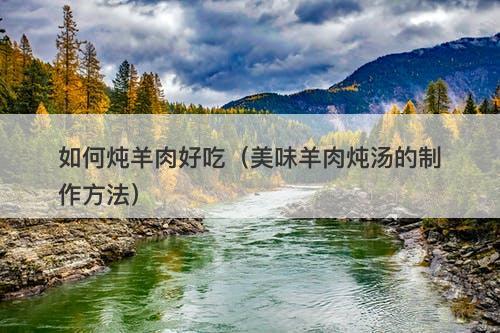 如何炖羊肉好吃（美味羊肉炖汤的制作方法）