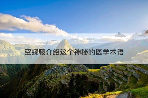 空蝶鞍介绍这个神秘的医学术语