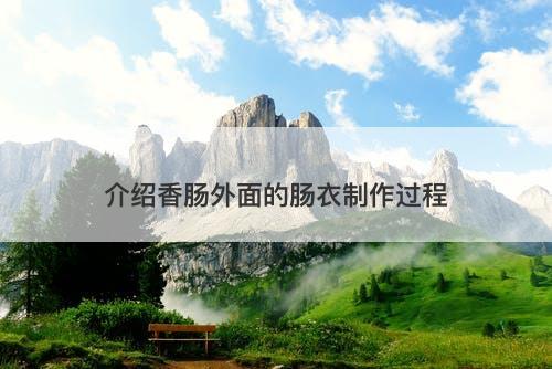 介绍香肠外面的肠衣制作过程
