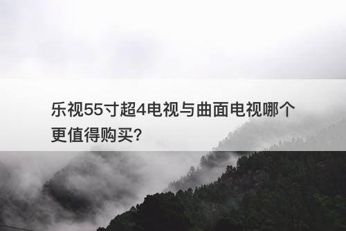 乐视55寸超4电视与曲面电视哪个更值得购买？