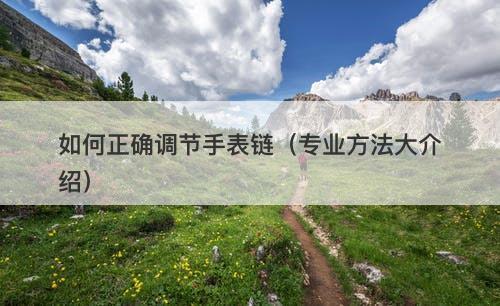 如何正确调节手表链（专业方法大介绍）