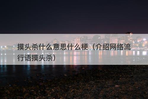 摸头杀什么意思什么梗（介绍网络流行语摸头杀）