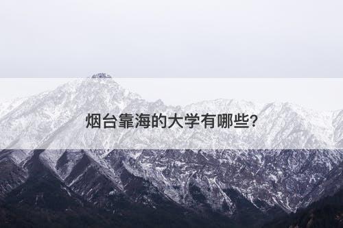 烟台靠海的大学有哪些？