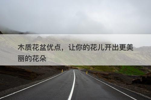 木质花盆优点，让你的花儿开出更美丽的花朵