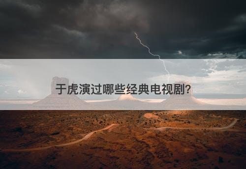 于虎演过哪些经典电视剧？