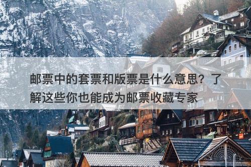 邮票中的套票和版票是什么意思？了解这些你也能成为邮票收藏专家