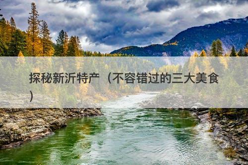 探秘新沂特产（不容错过的三大美食）