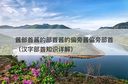 酱部首酱的部首酱的偏旁酱偏旁部首（汉字部首知识详解）