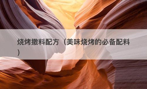 烧烤撒料配方（美味烧烤的必备配料）