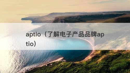 aptio（了解电子产品品牌aptio）