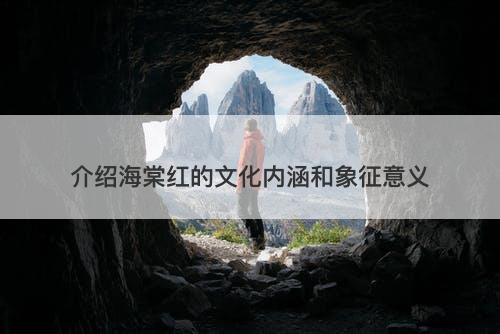 介绍海棠红的文化内涵和象征意义