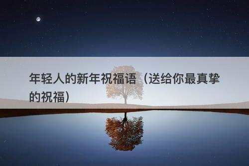 年轻人的新年祝福语（送给你最真挚的祝福）