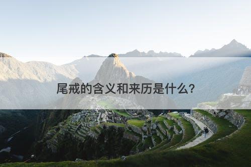 尾戒的含义和来历是什么？