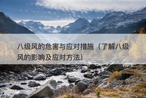八级风的危害与应对措施（了解八级风的影响及应对方法）