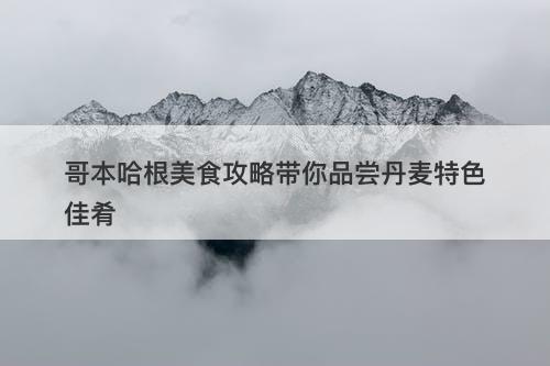 哥本哈根美食攻略带你品尝丹麦特色佳肴