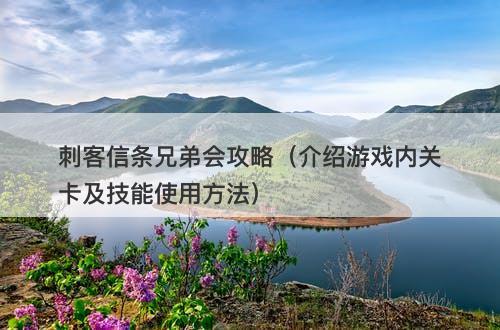 刺客信条兄弟会攻略（介绍游戏内关卡及技能使用方法）