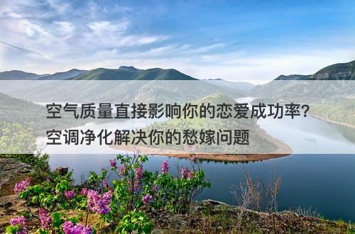 空气质量直接影响你的恋爱成功率？空调净化解决你的愁嫁问题